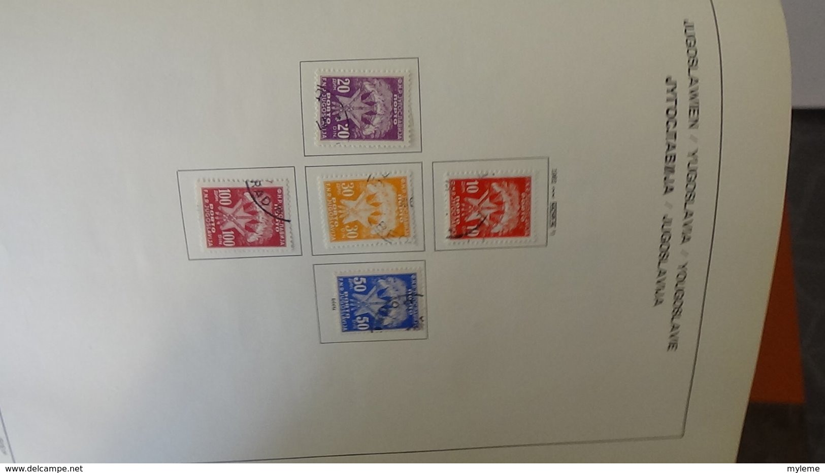 Collection timbres de YOUGOSLAVIE Idéal pour thématiques A saisir !!!