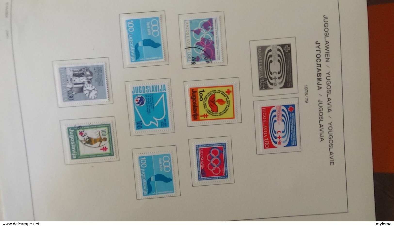 Collection timbres de YOUGOSLAVIE Idéal pour thématiques A saisir !!!