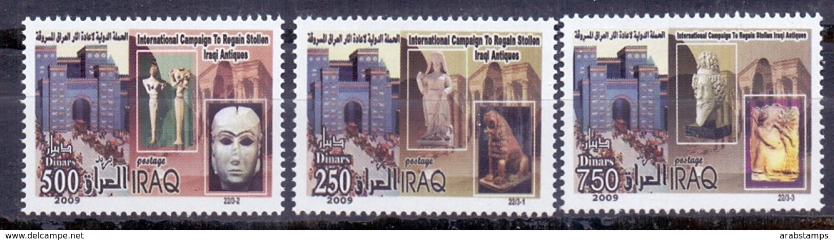 2009 IRAQ Complete Set 3 Values MNH S.G.No.2253-2255 - Iraq