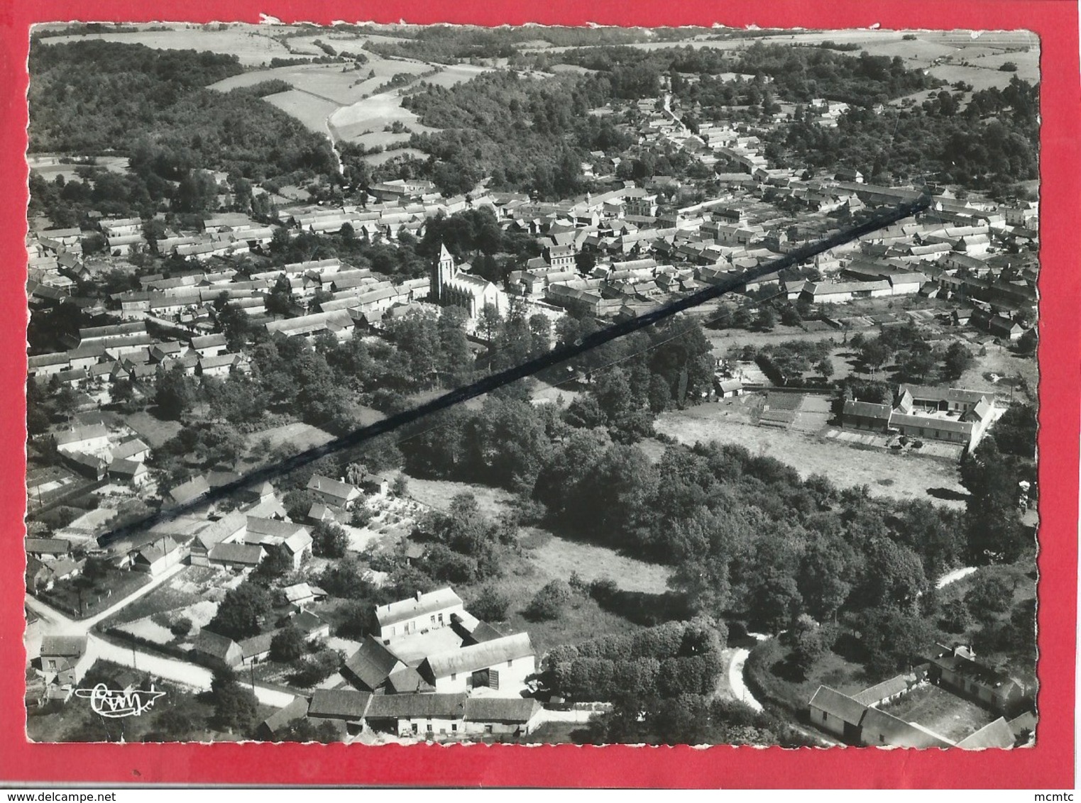 CPSM Grand Format   -  Naours   -(Somme) -  Vue Générale - Naours