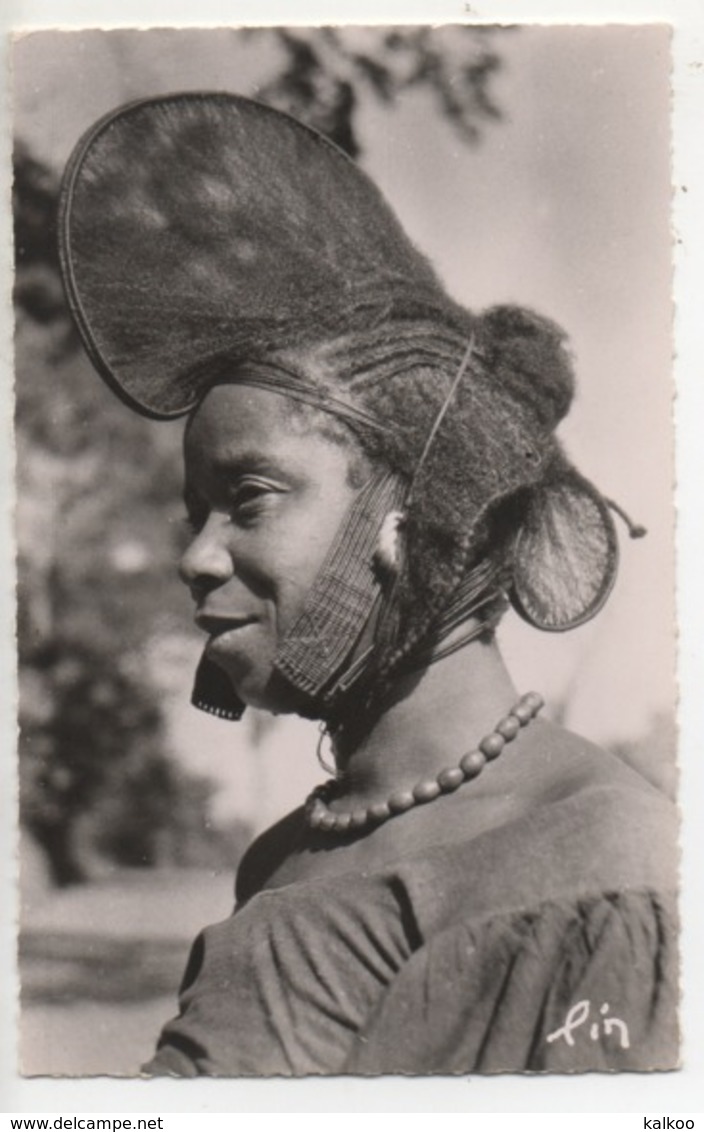 CP ( Haute Volta - Coiffure En Pays Foulah ) - Non Classés