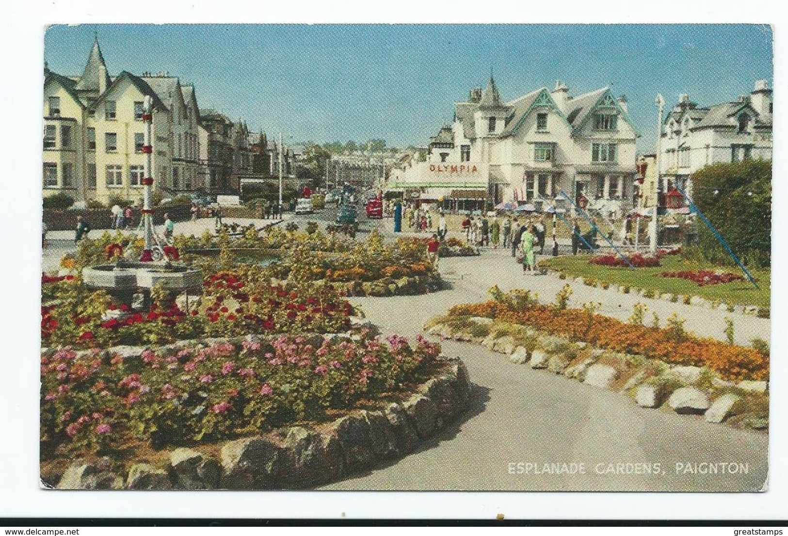 Devon Paignton The Esplanade Salmon Postcard Unused - Paignton