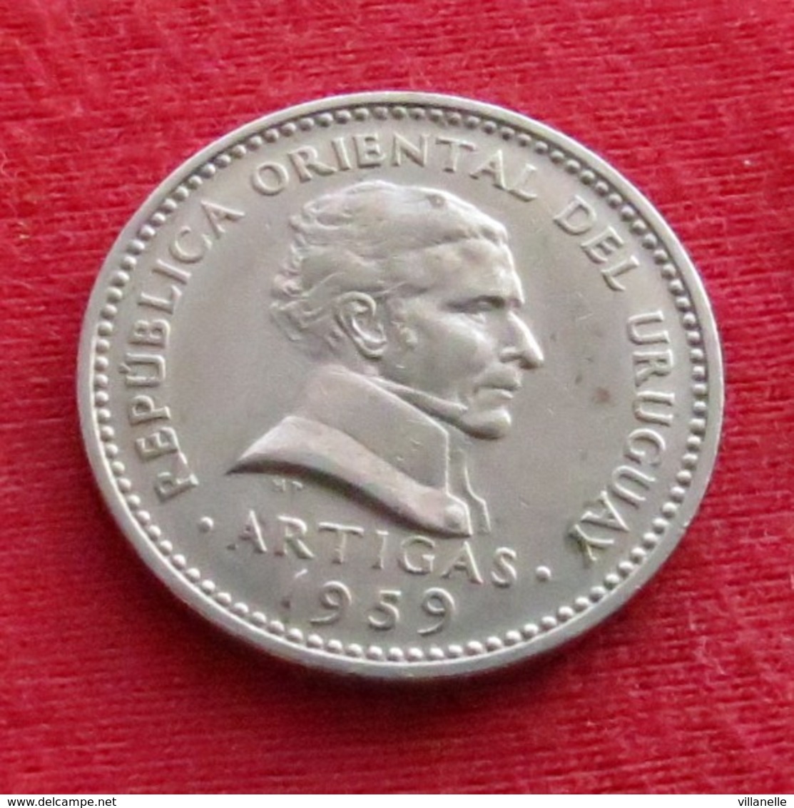 Uruguay 10 Centesimos 1959 KM# 35 *V1 Uruguai - Uruguay