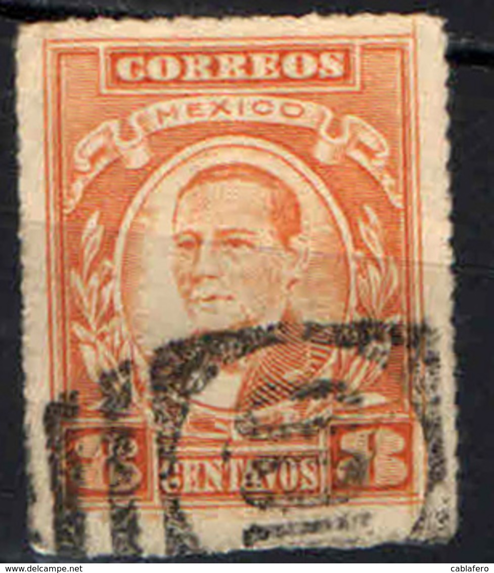 MESSICO - 1926 - BENITO JUAREZ - USATO - Mexique