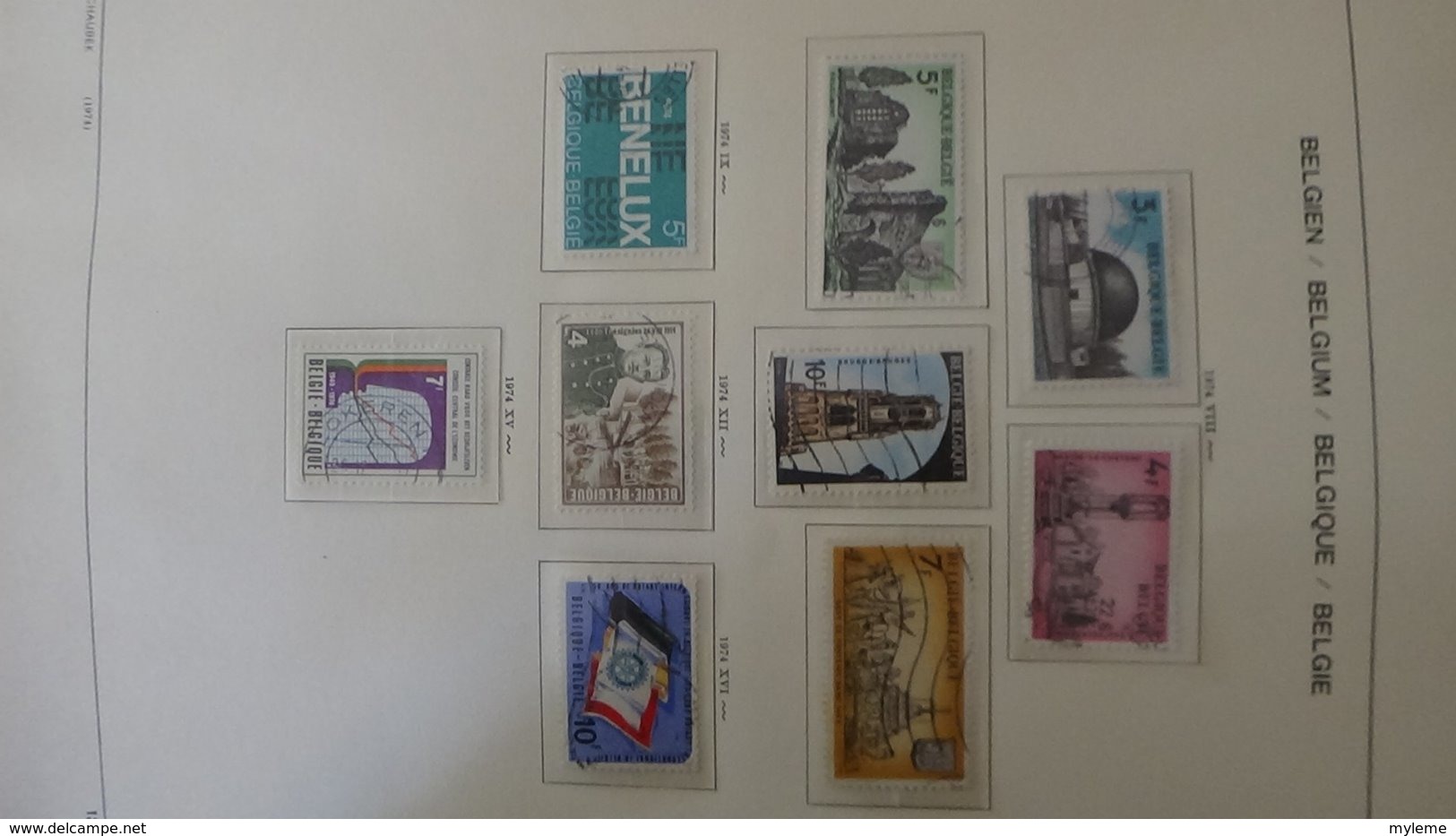 Collection Timbres De BELGIQUE Idéal Pour Thématiques A Saisir !!! - Collections (en Albums)