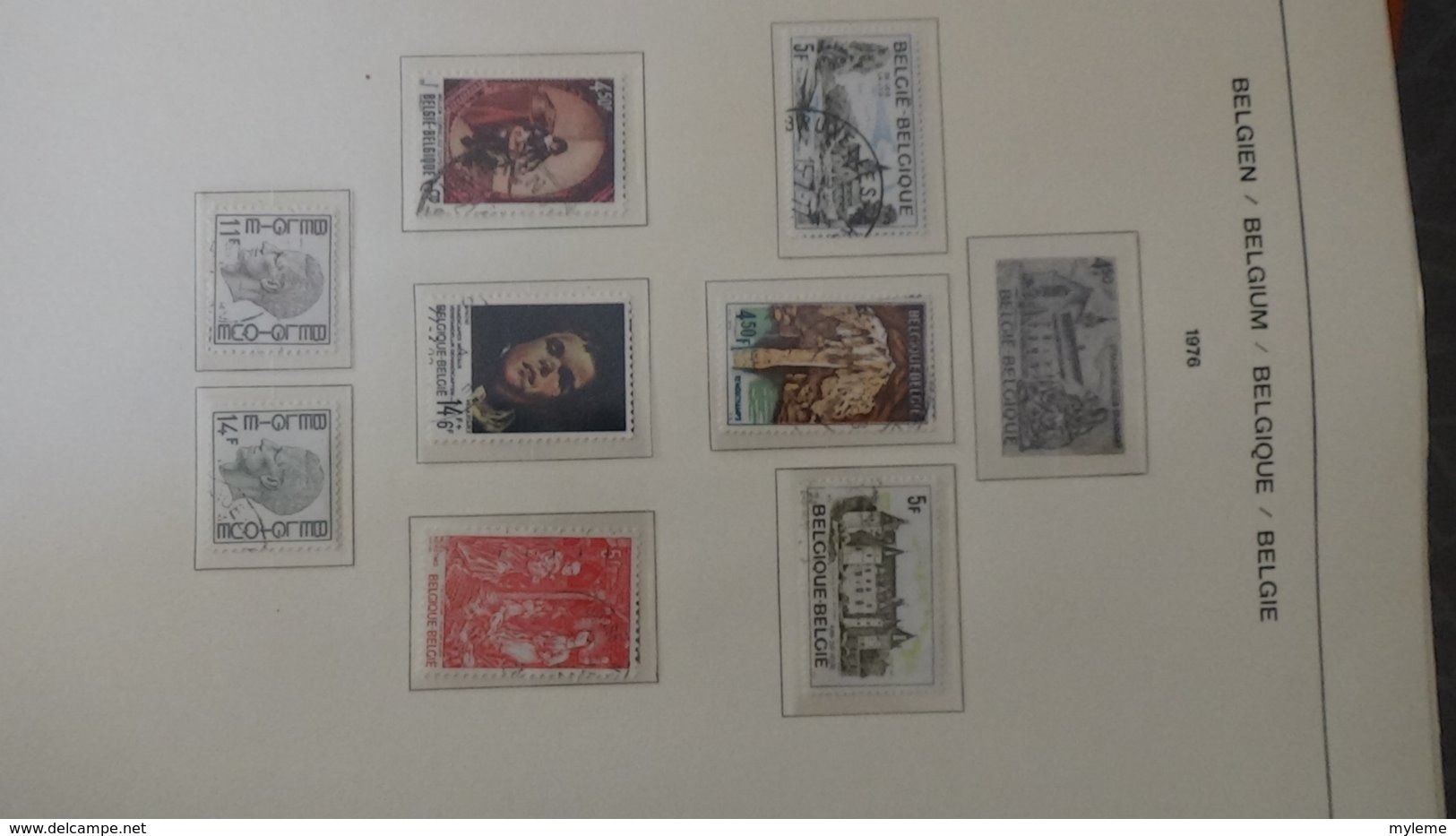 Collection timbres de BELGIQUE Idéal pour thématiques A saisir !!!