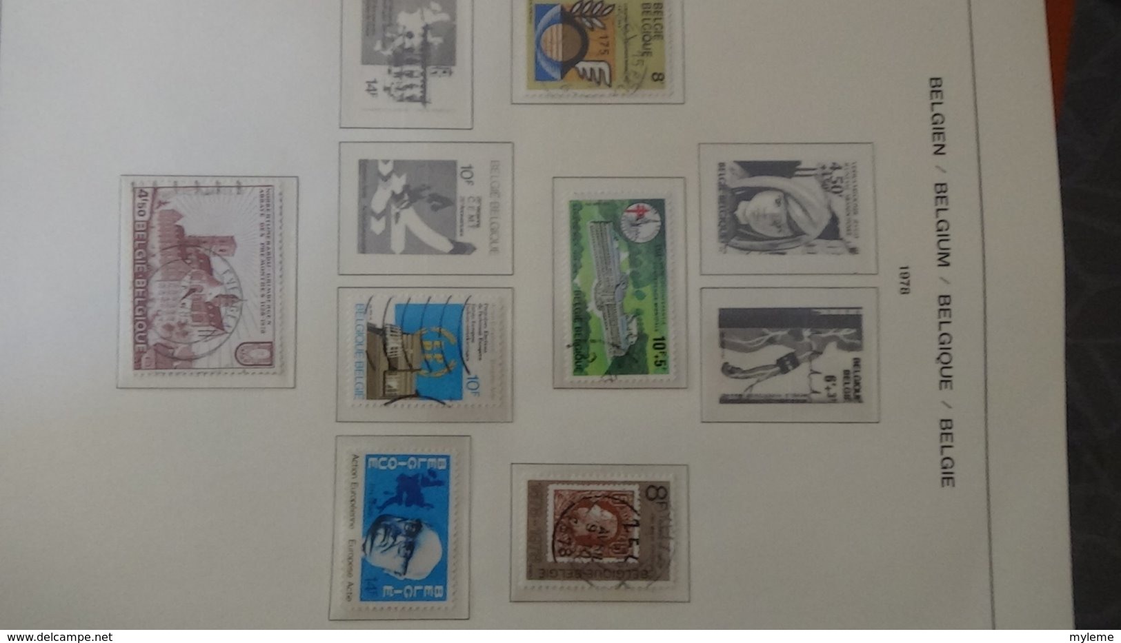 Collection timbres de BELGIQUE Idéal pour thématiques A saisir !!!