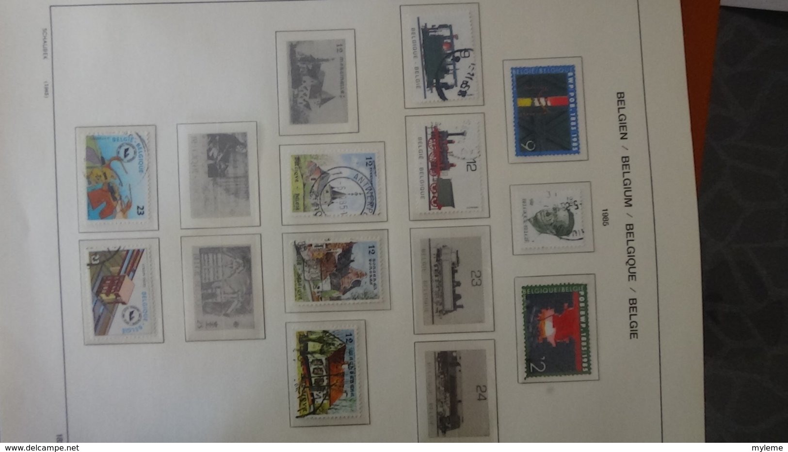 Collection timbres de BELGIQUE Idéal pour thématiques A saisir !!!