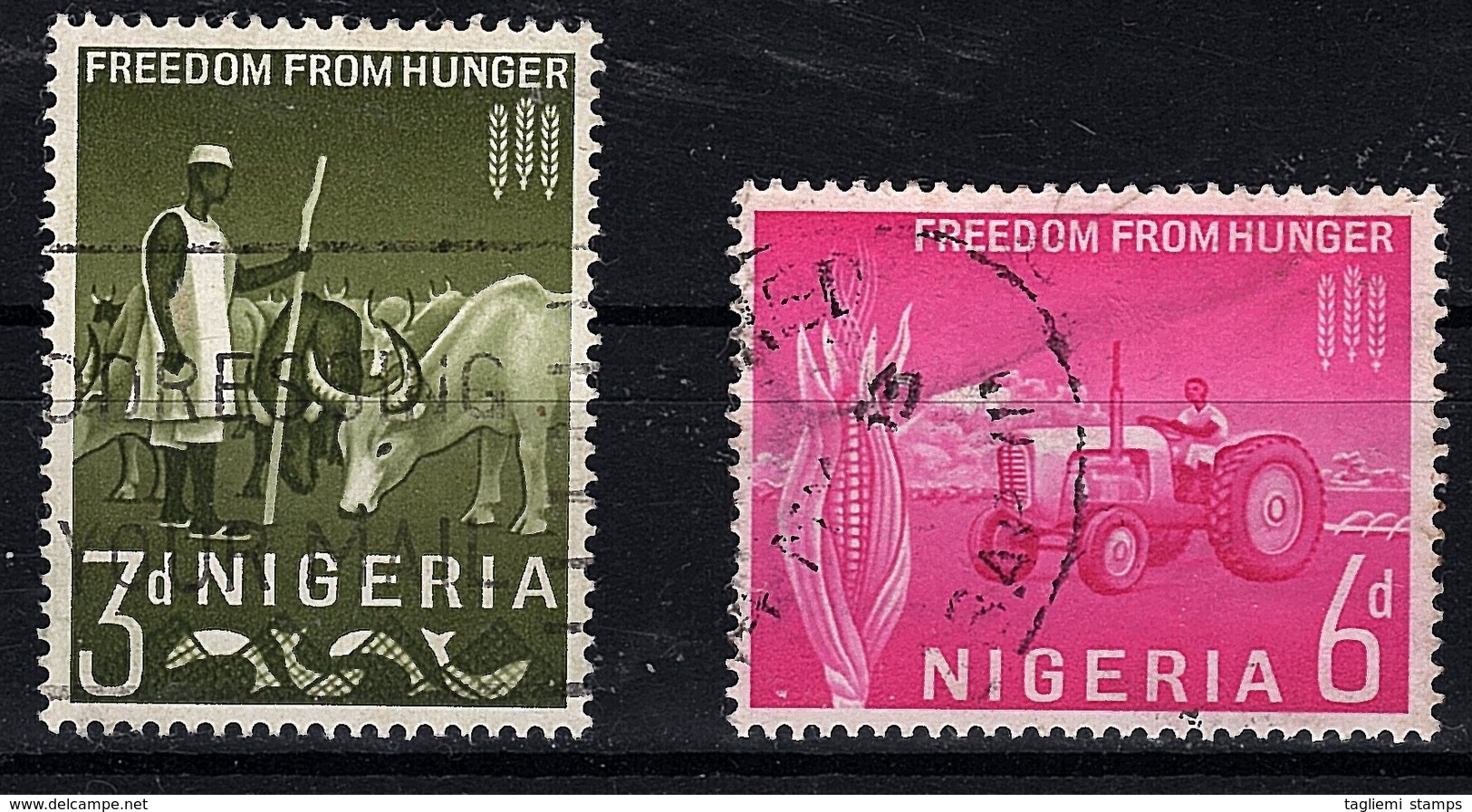 Nigeria, 1962, SG 129 - 130, Used - Nigeria (1961-...)