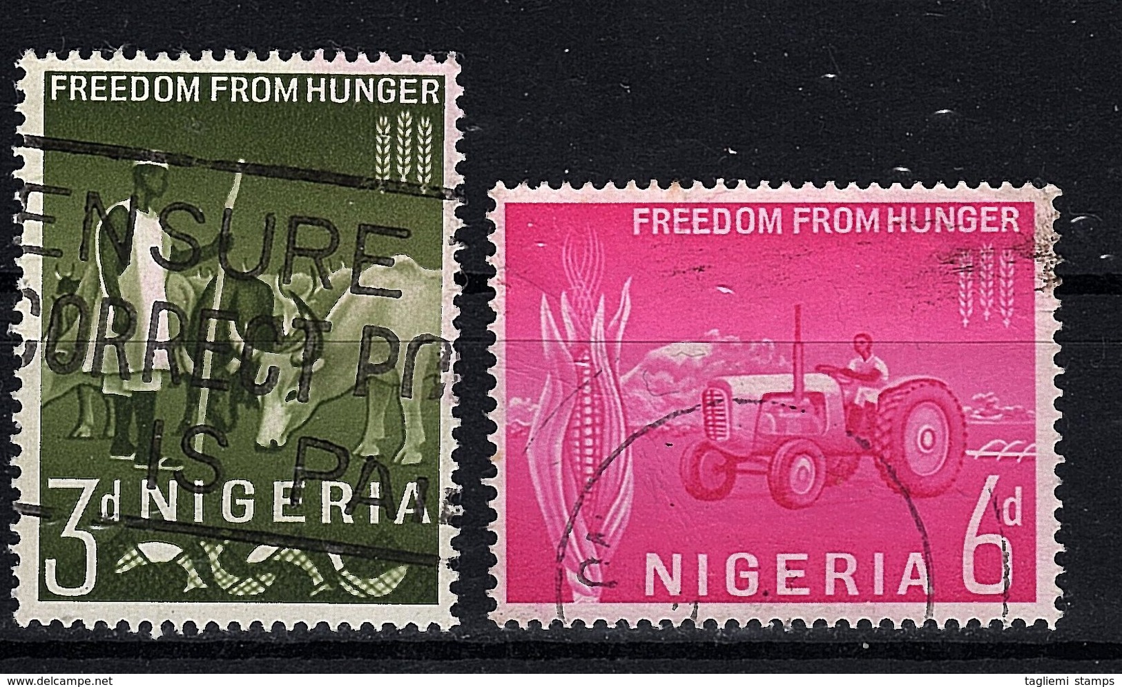 Nigeria, 1962, SG 129 - 130, Used - Nigeria (1961-...)