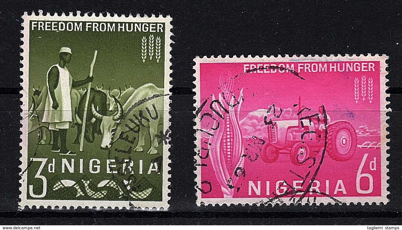 Nigeria, 1962, SG 129 - 130, Used - Nigeria (1961-...)