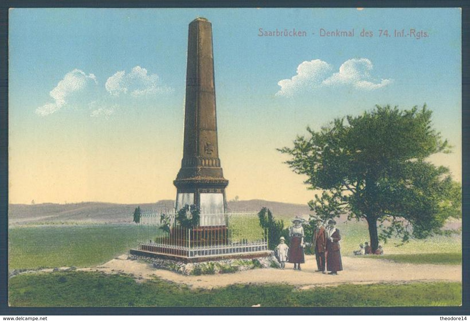 Saar SAARBRUCKEN Denkmal - Saarbruecken