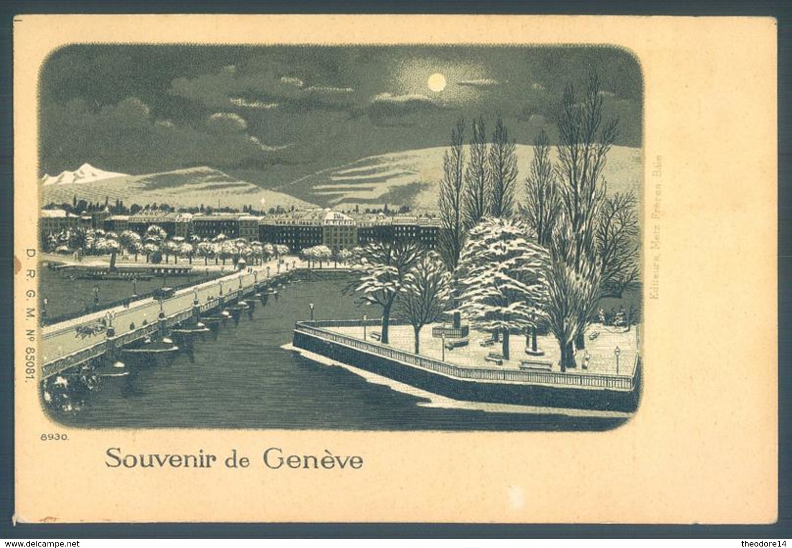 GE Genève Souvenir Neige - Sonstige & Ohne Zuordnung