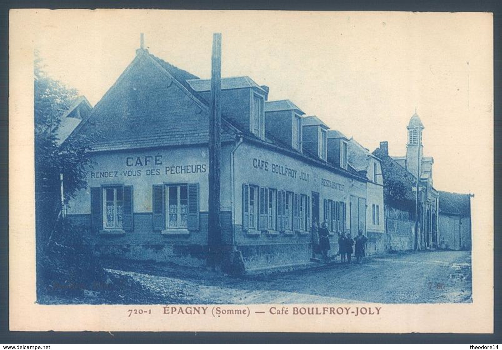 80 EPAGNY Somme Café BOULFROY JOLY - Autres & Non Classés