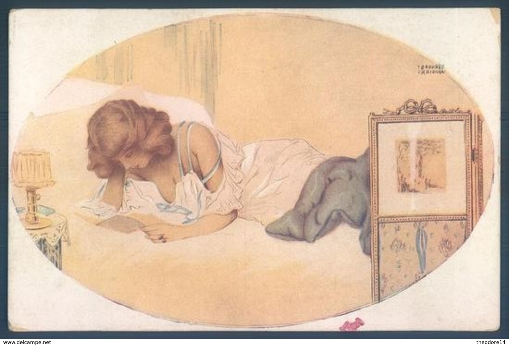 Raphael  Kirchner Lettre De L'Aimé - Kirchner, Raphael