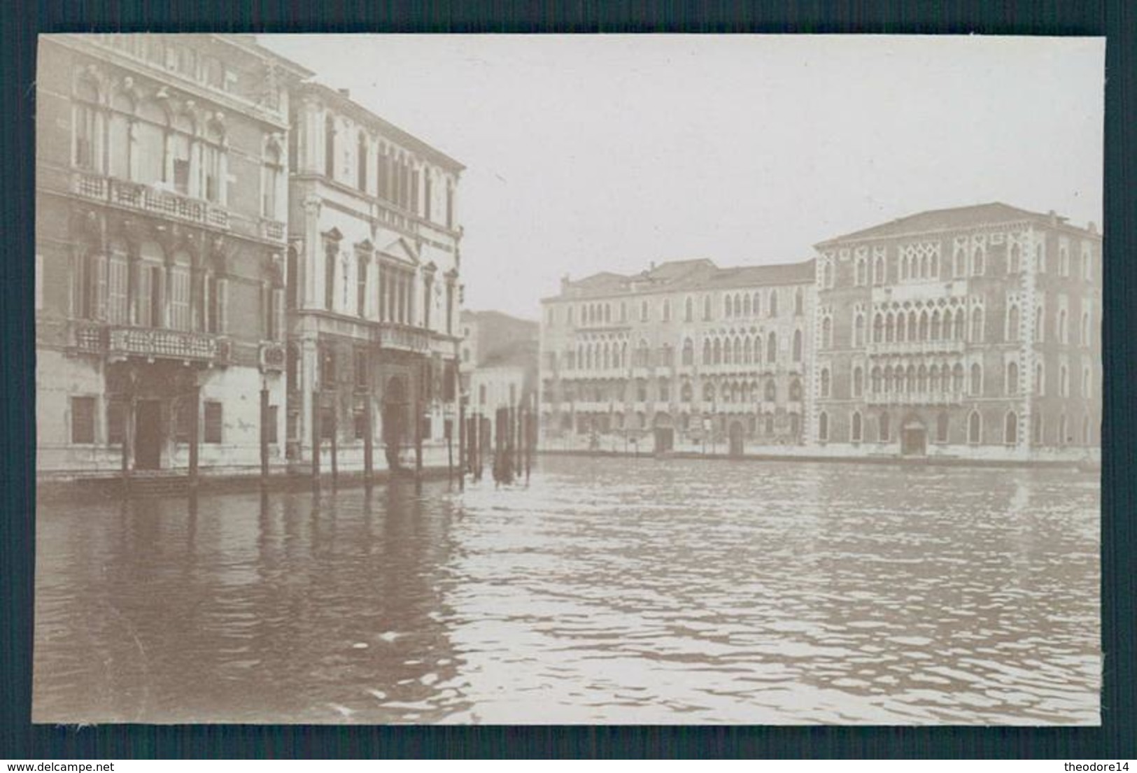 VENEZIA Fotografia Originale 1890  5,5 X 8 Cm - Lieux