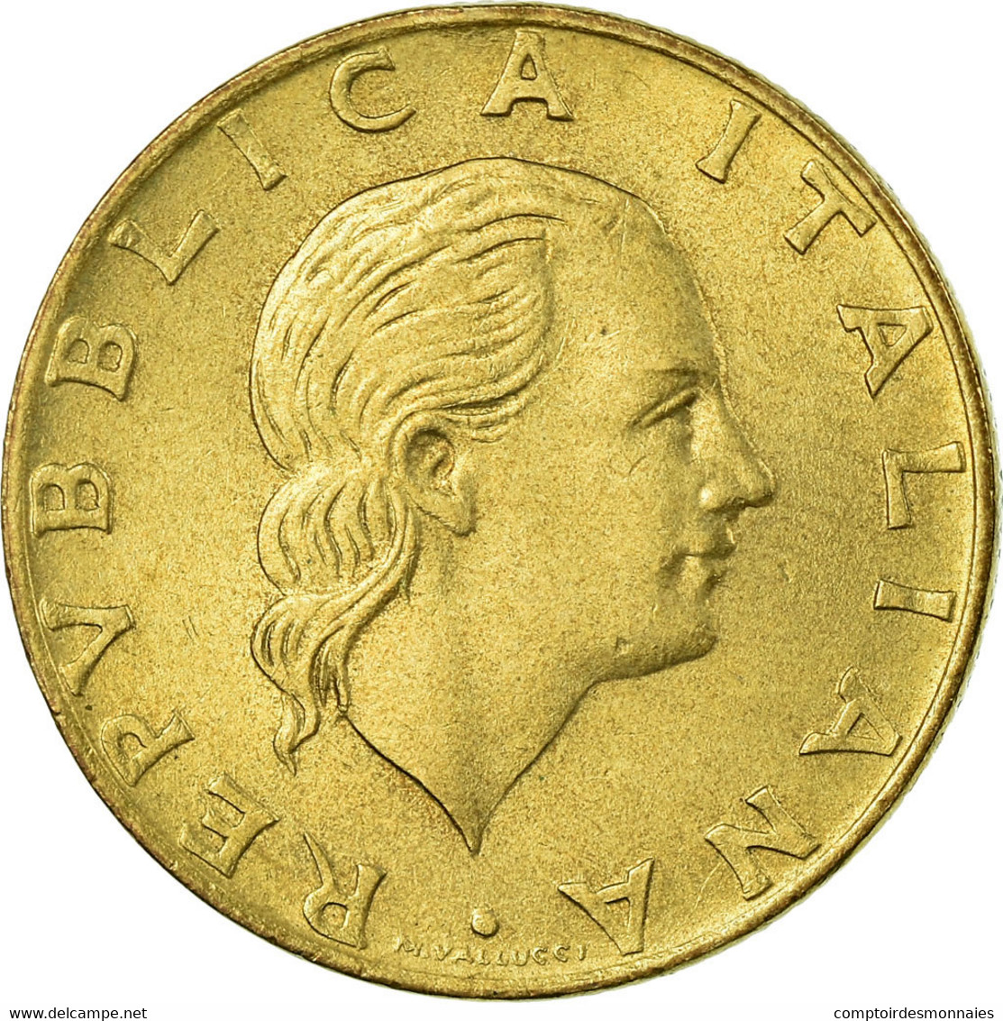 Monnaie, Italie, 200 Lire, 1991, Rome, SUP, Aluminum-Bronze, KM:105 - 200 Lire
