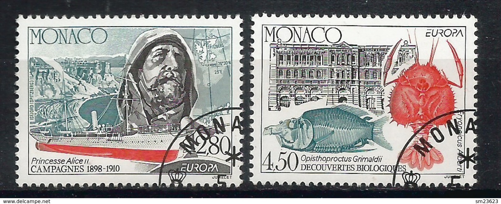 Monaco   1994  Mi.Nr. 2178 / 2179 , EUROPA CEPT - Entdeckungen Und Erfindungen - Gestempelt / Fine Used / (o) - Usados