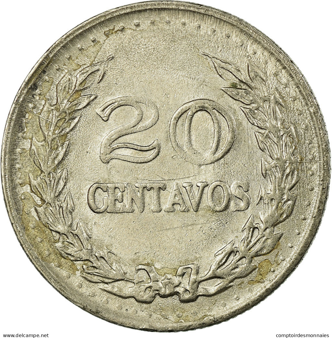 Monnaie, Colombie, 20 Centavos, 1971, TTB, Nickel Clad Steel, KM:245 - Bolivia