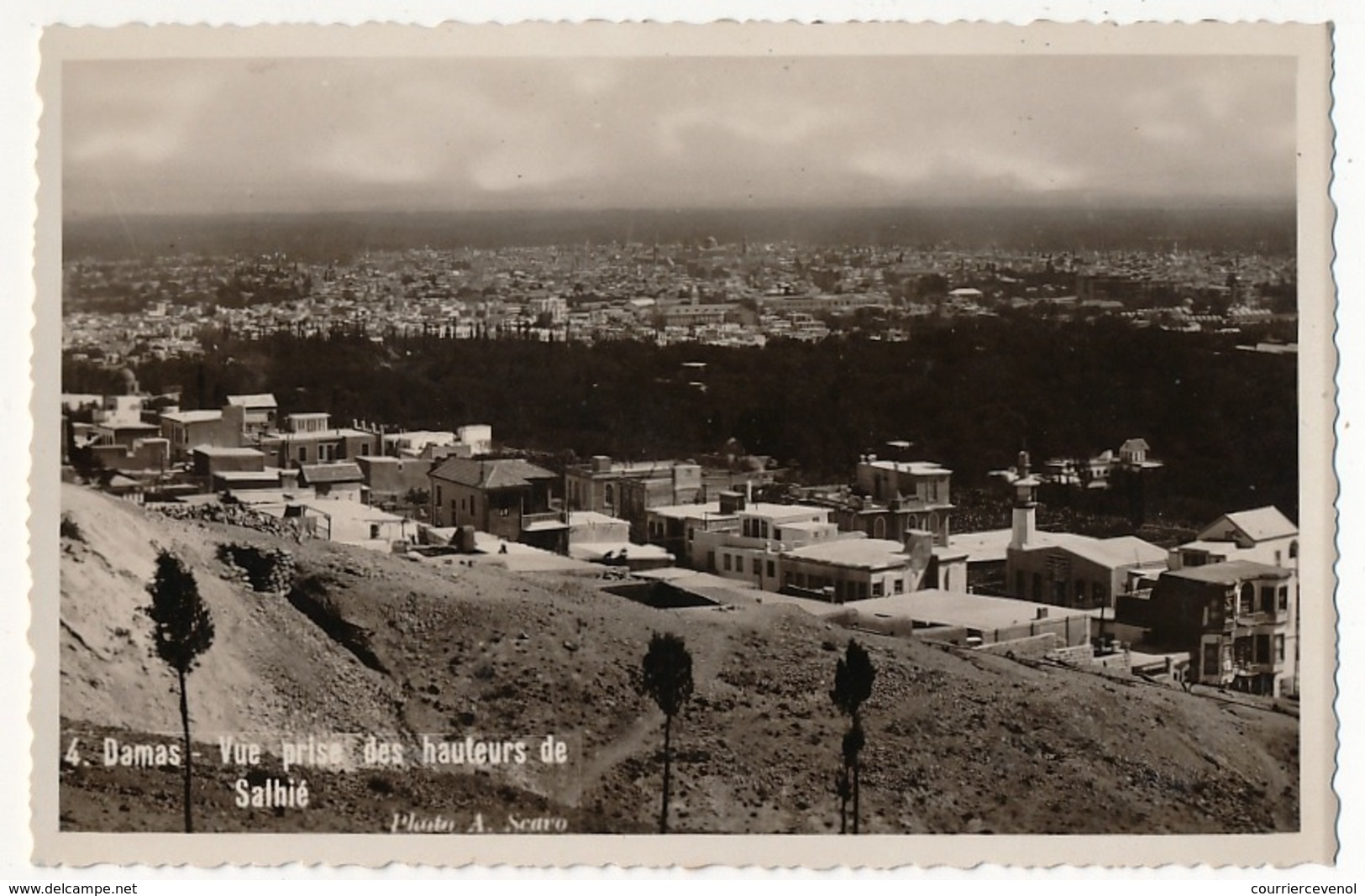 CPSM - DAMAS (Syrie) - Vue Prise Des Hauteurs De Salhié - Syrie