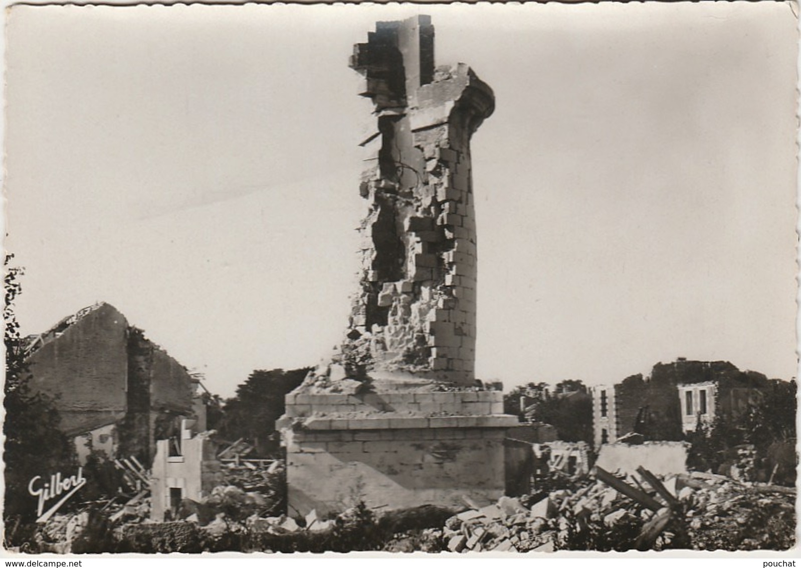 E22- 17) ROYAN -  APRES L'OCCUPATION - LE PHARE DU CHAY - (GUERRE 39 - 45 - WW2 - 2 SCANS) - Royan