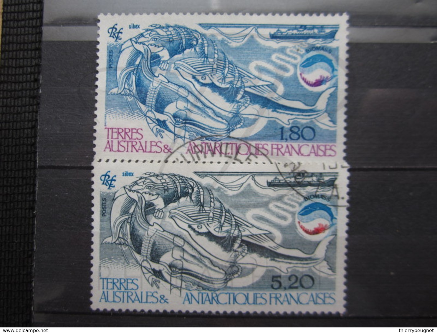 VEND BEAUX TIMBRES DES T.A.A.F. N° 113 + 114 !!! - Gebruikt