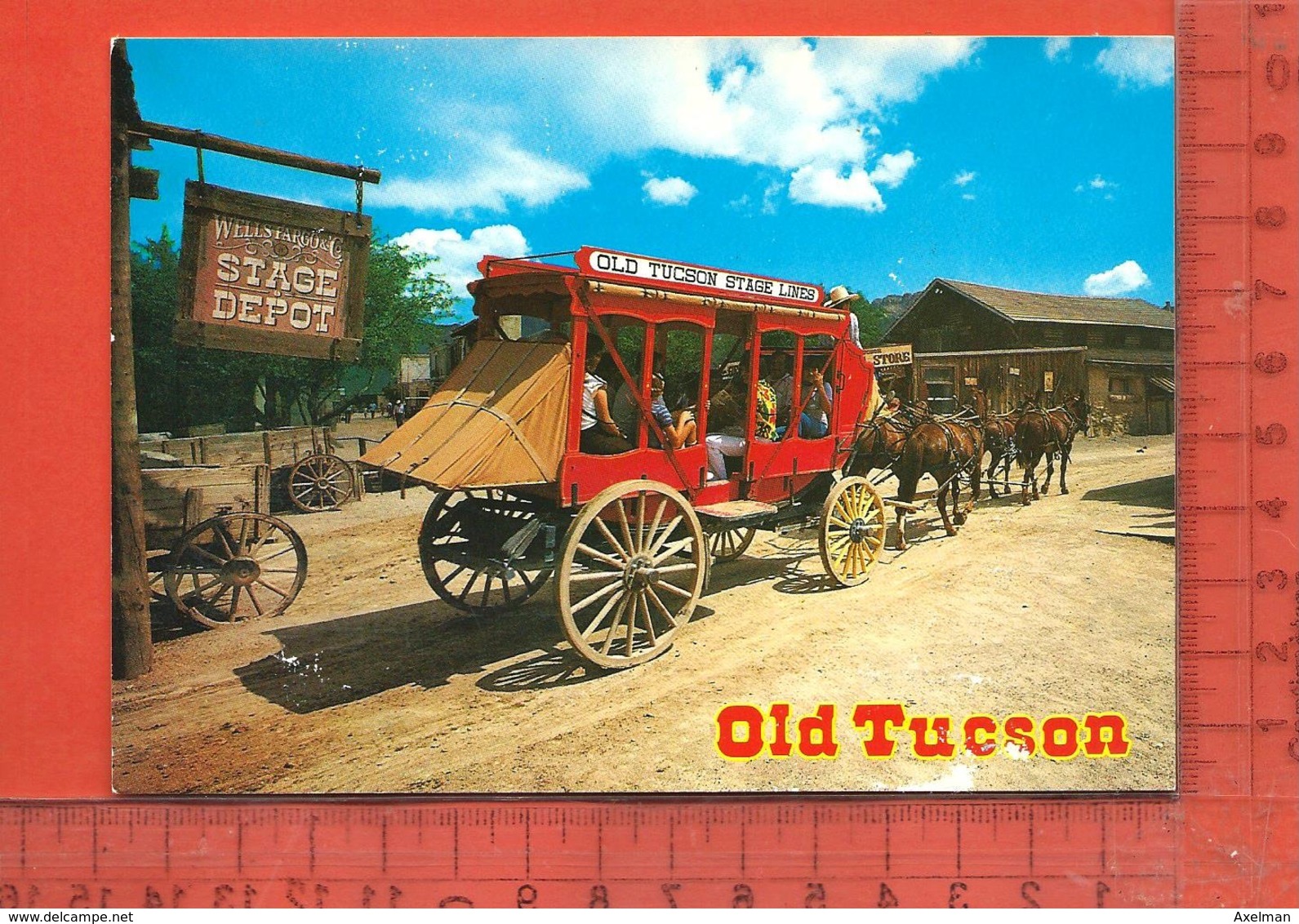 CPM TUCSON : Attraction At Old Tucson - Tucson