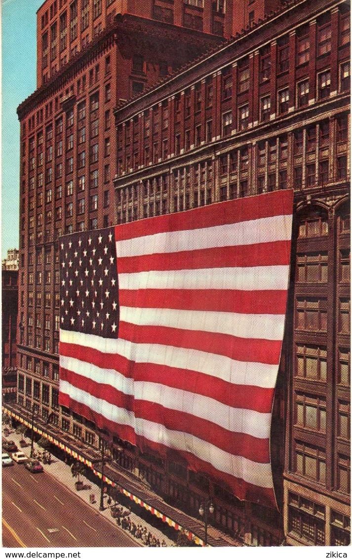 J.L.Hudson Company - U.S. Flag - Publicité