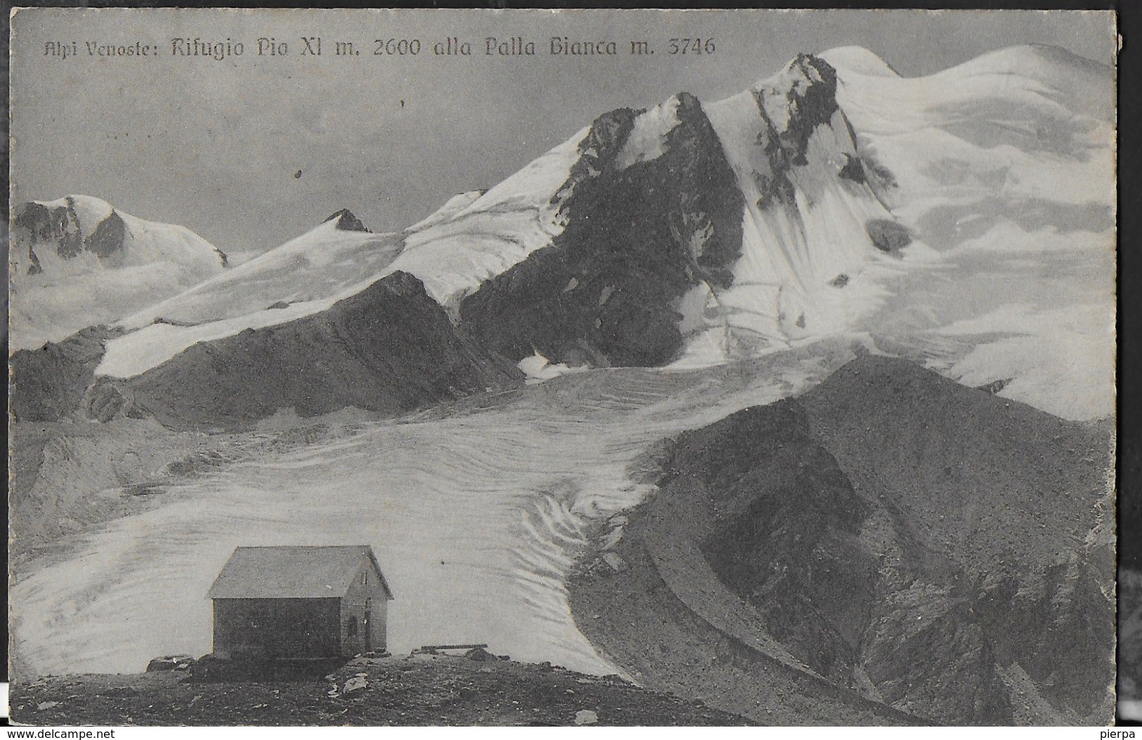 ALPI VENOSTE - RIFUGIO PIO XI - FORMATO PICCOLO - EDIZ FRANZL BOLZANO - VIAGGIATA 1930 - TIMBRO RIFUGIO - Alpinismo