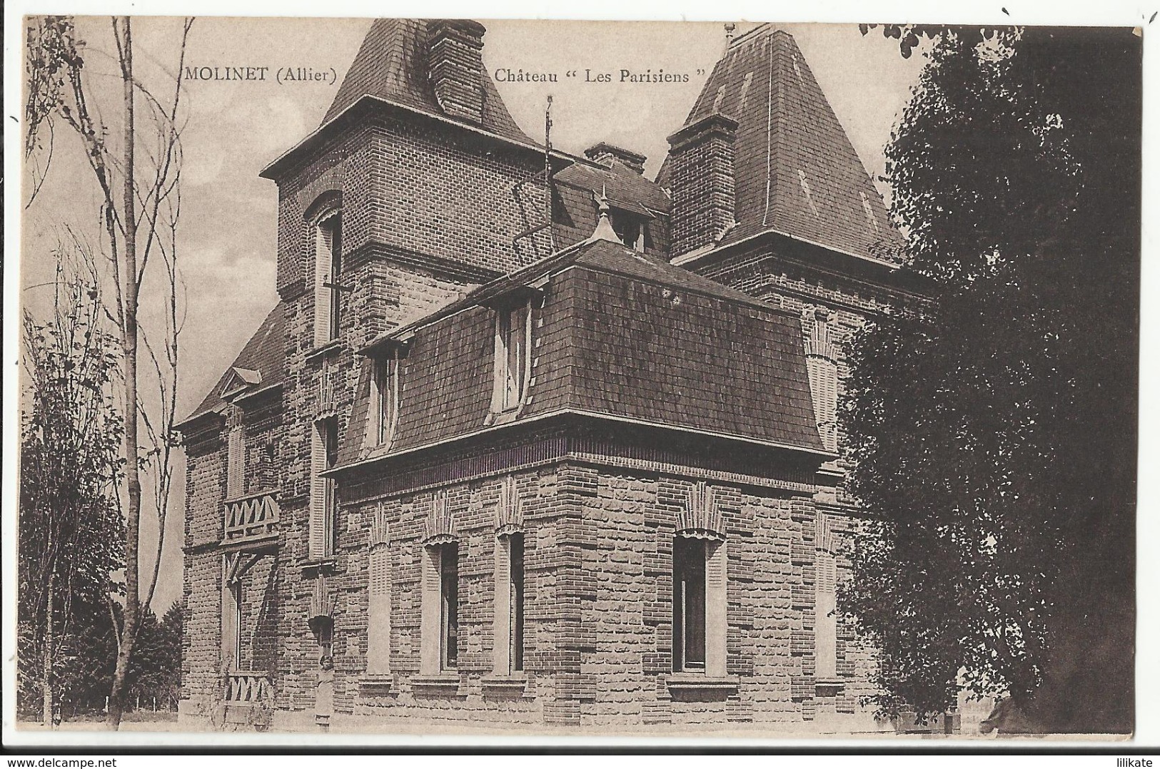 MOLINET (Allier) - Château "Les Parisiens" - Altri & Non Classificati
