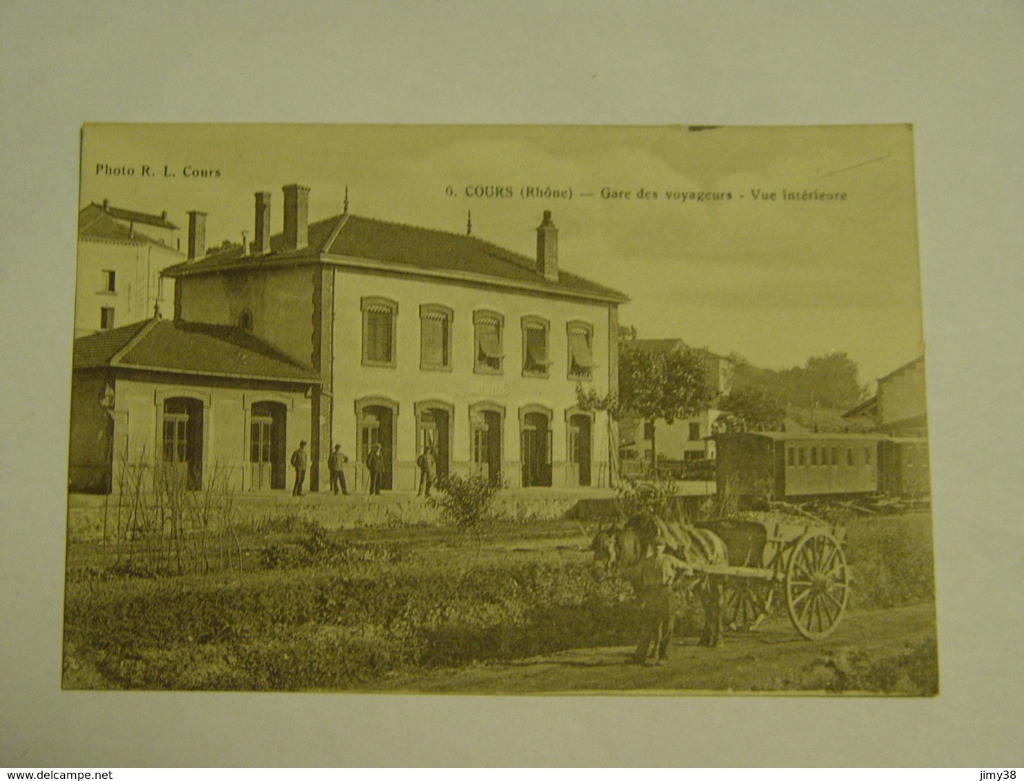 RHONE-COURS-6-GARE DES VOYAGEURS-VUE INTERIEUR - Autres & Non Classés