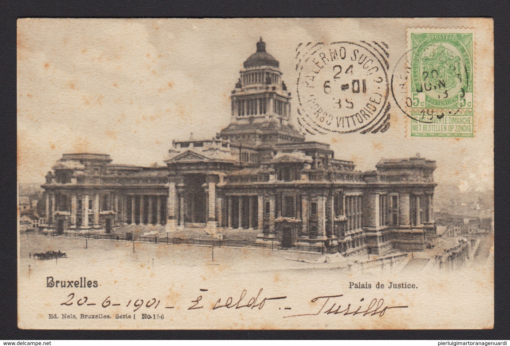 19015 Bruxelles - Palais De Justice F - Istituzioni Europee