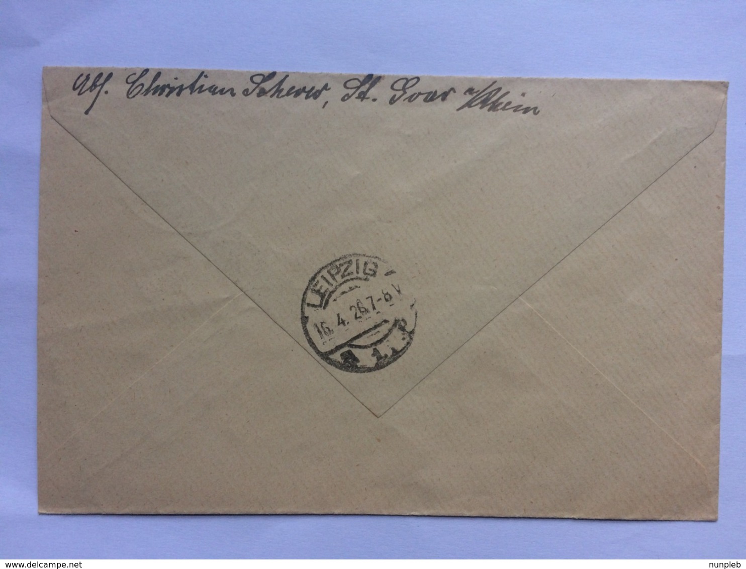 GERMANY 1926 Registered St. Goar Cover With Sonderstempel To Leipzig - Briefe U. Dokumente