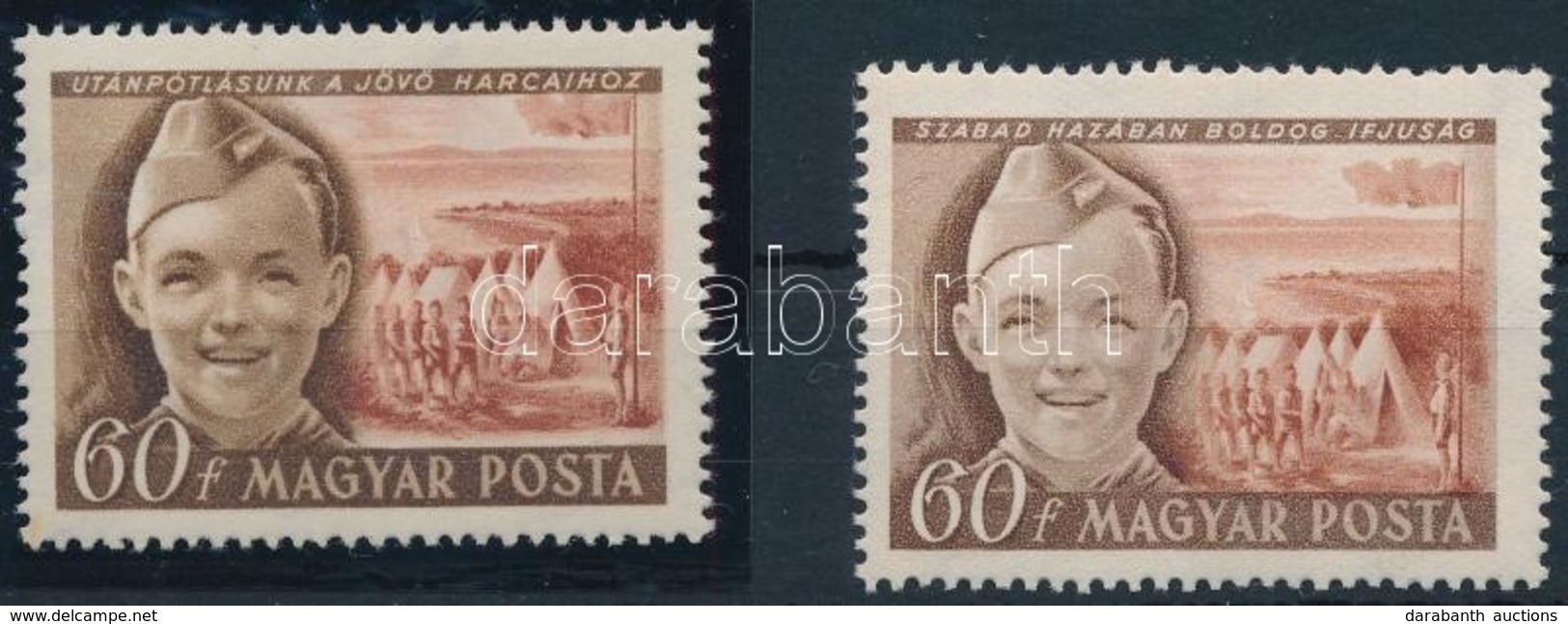 ** 1950 Gyermek Tévnyomat Postatiszta Luxus Példány (190.000) + Támpéldány - Andere & Zonder Classificatie