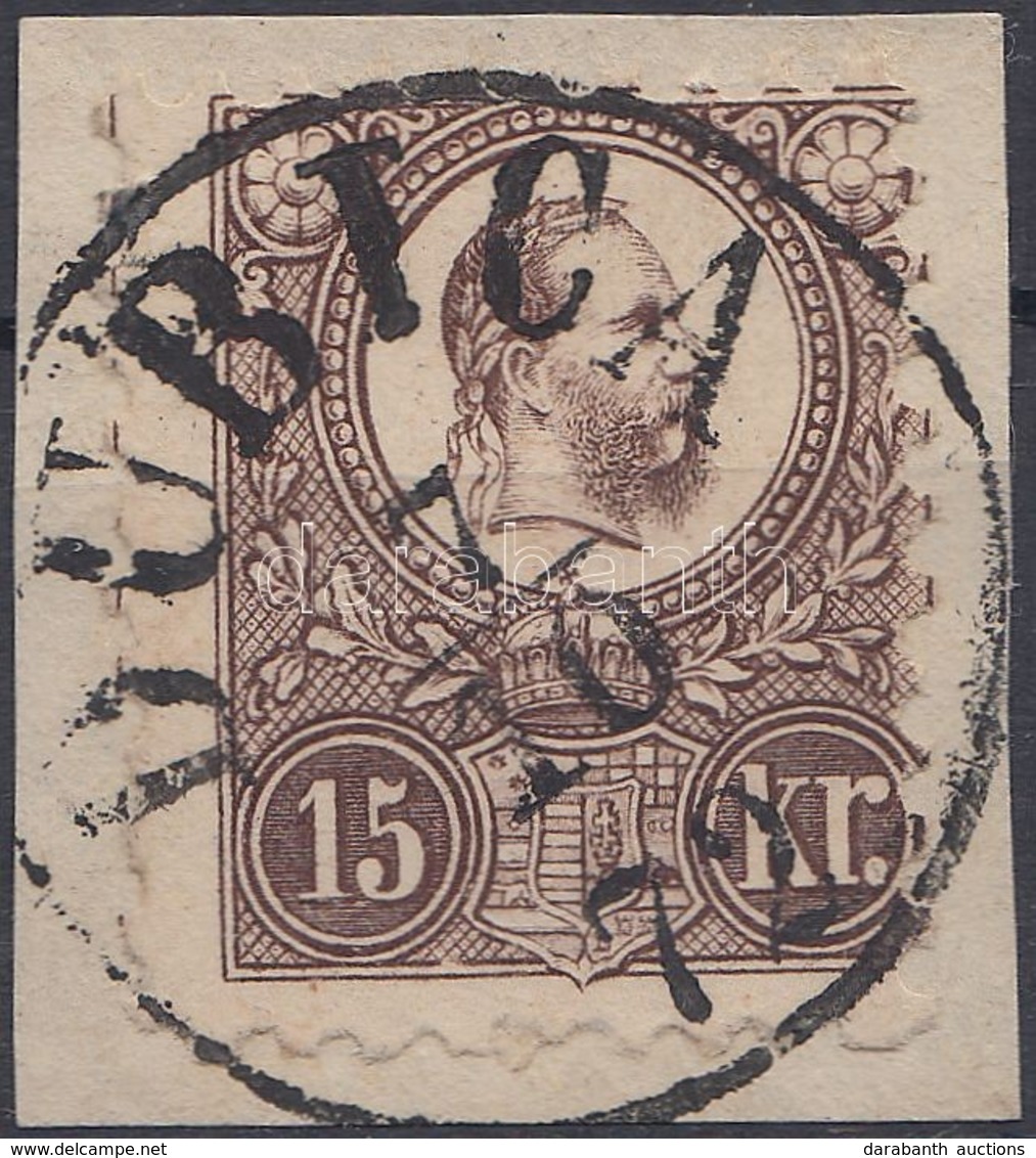 1871 Réznyomat 15kr 'DUBICA' (Gudlin 250 Pont) - Other & Unclassified