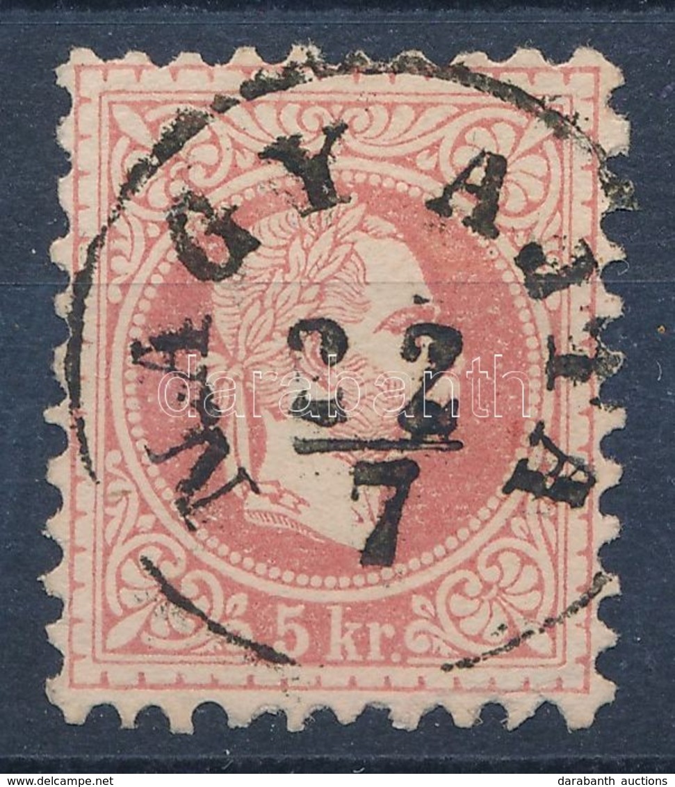 O 1867 5kr  'NAGY AJTA' (Gudlin 600 Pont) - Other & Unclassified