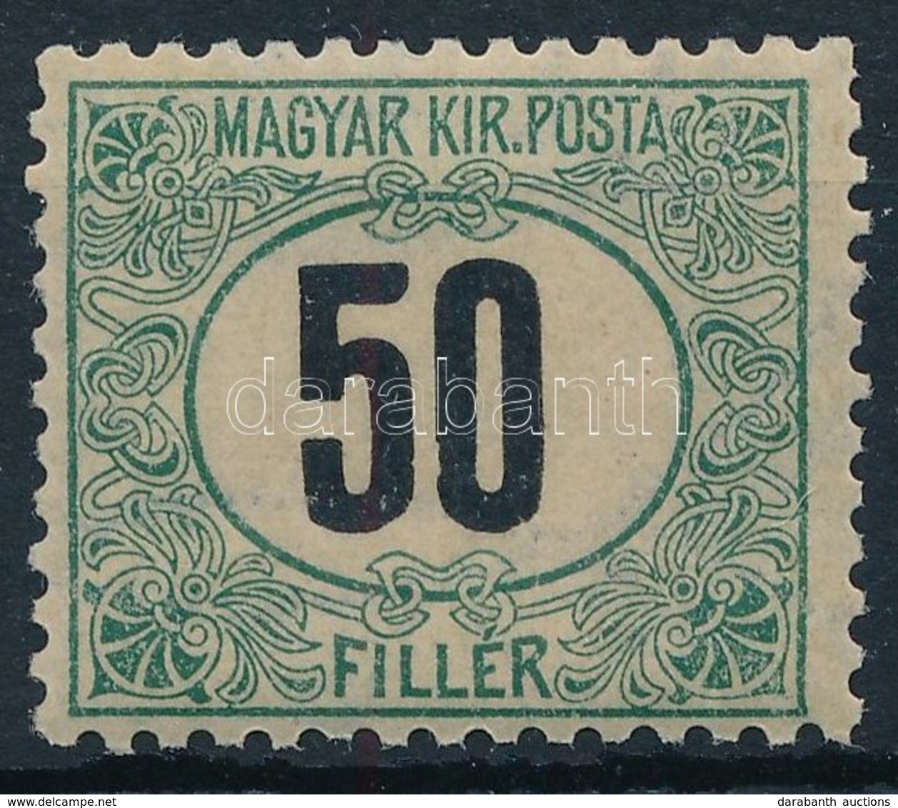 ** 1903 Zöldportó 'A' 50f Csillag Vízjellel (10.000++) - Other & Unclassified