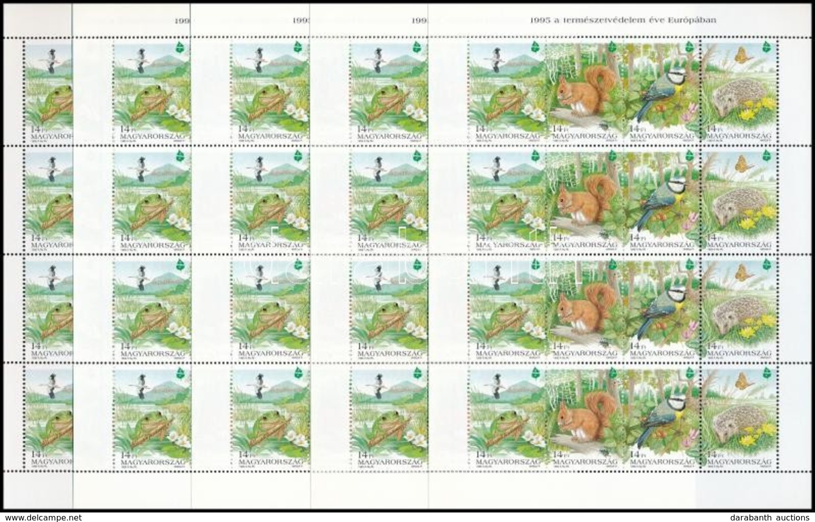 ** 1995 A Természetvédelem éve 5 Db Teljes ív (10.000) - Andere & Zonder Classificatie