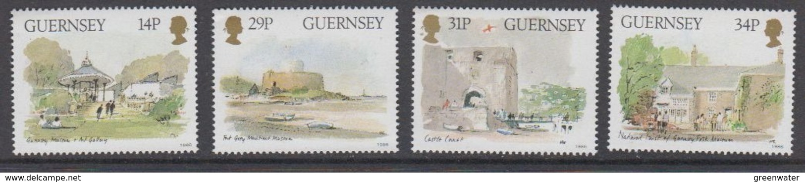 Guernsey 1986 Museum 4v ** Mnh (45791) - Guernsey