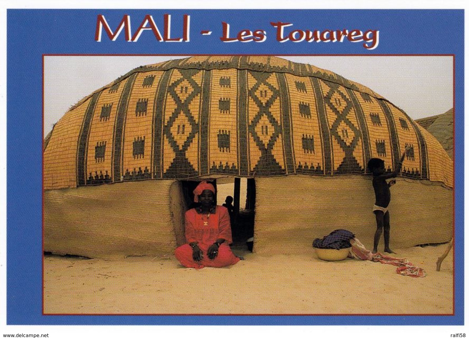 1 AK Mali * Frau Und Ein Kind Vom Volk Der Tuareg Auch Touareg - Les Touareg * - Mali