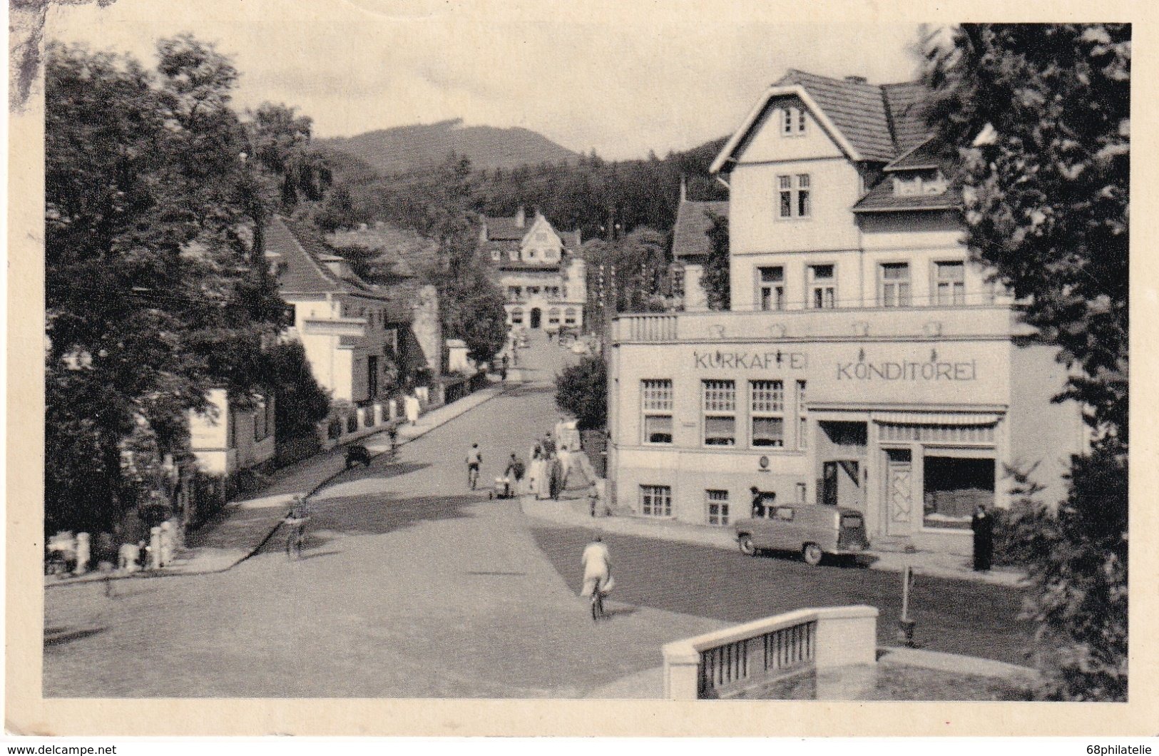 ALLEMAGNE 1954 CARTE POSTALE DE BAD SACHSA - Bad Sachsa