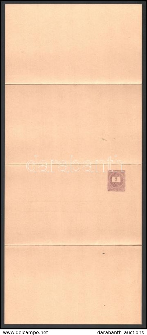 1884 Szövegnyomás Nélküli Használatlan Hivatalos Díjjegyes Levelezőlap - Autres & Non Classés