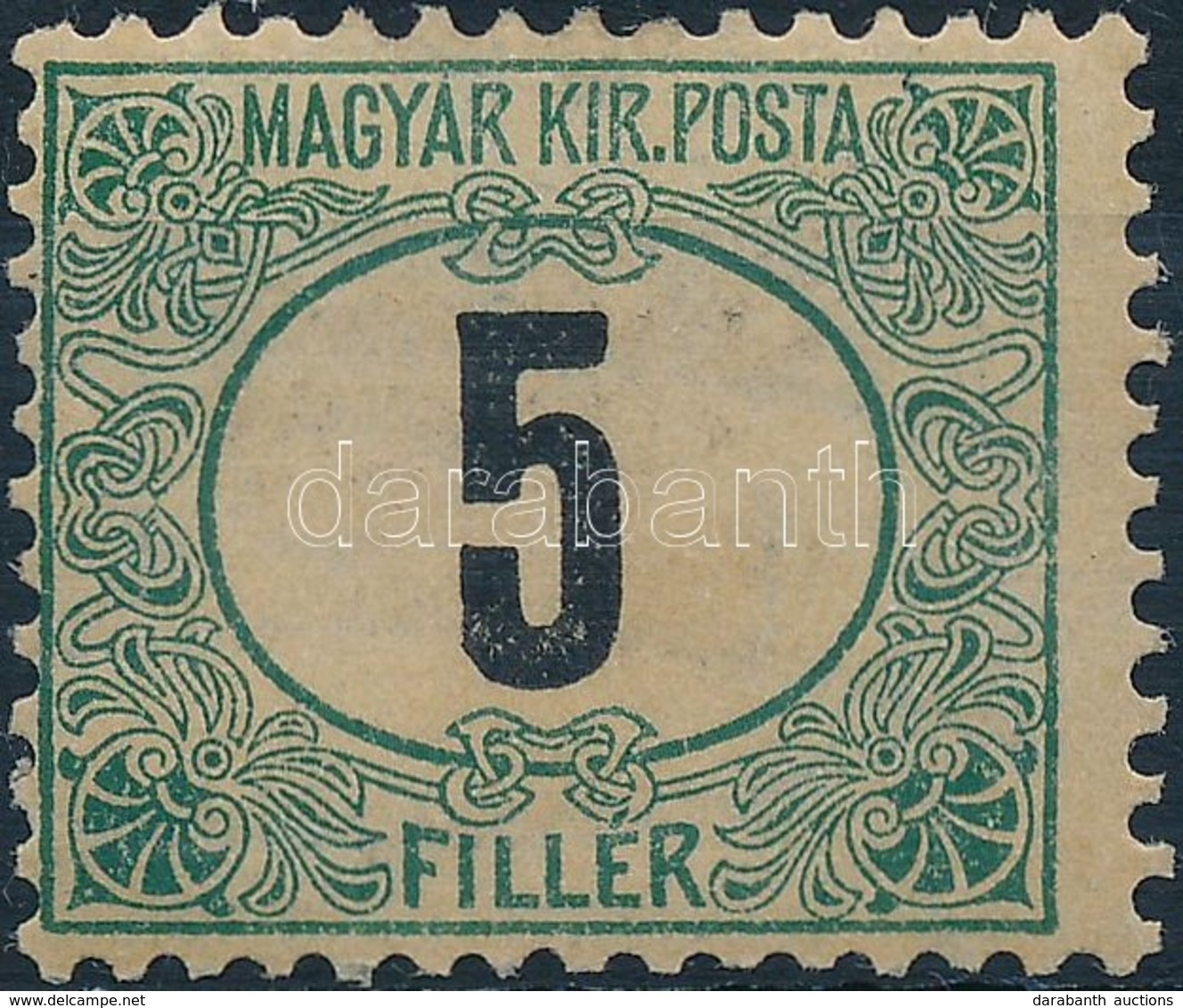 * 1903 Zöldportó 5f  (5.000) - Autres & Non Classés