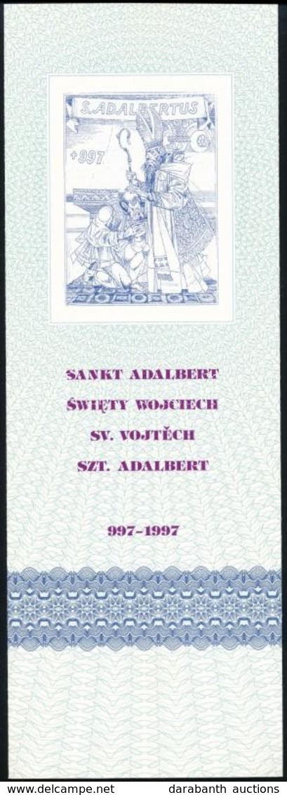 1997 Szent Adalbert Emléklap 4 Ország Azonos Bélyegével - Andere & Zonder Classificatie