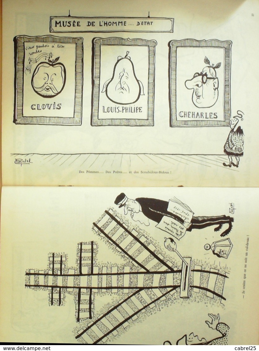 LE CHARIVARI-1960-17-LOUIS de CHARBONNIERES-Gal SERRIGNY-DEMOLITION de la FRANCE (détail annexé)