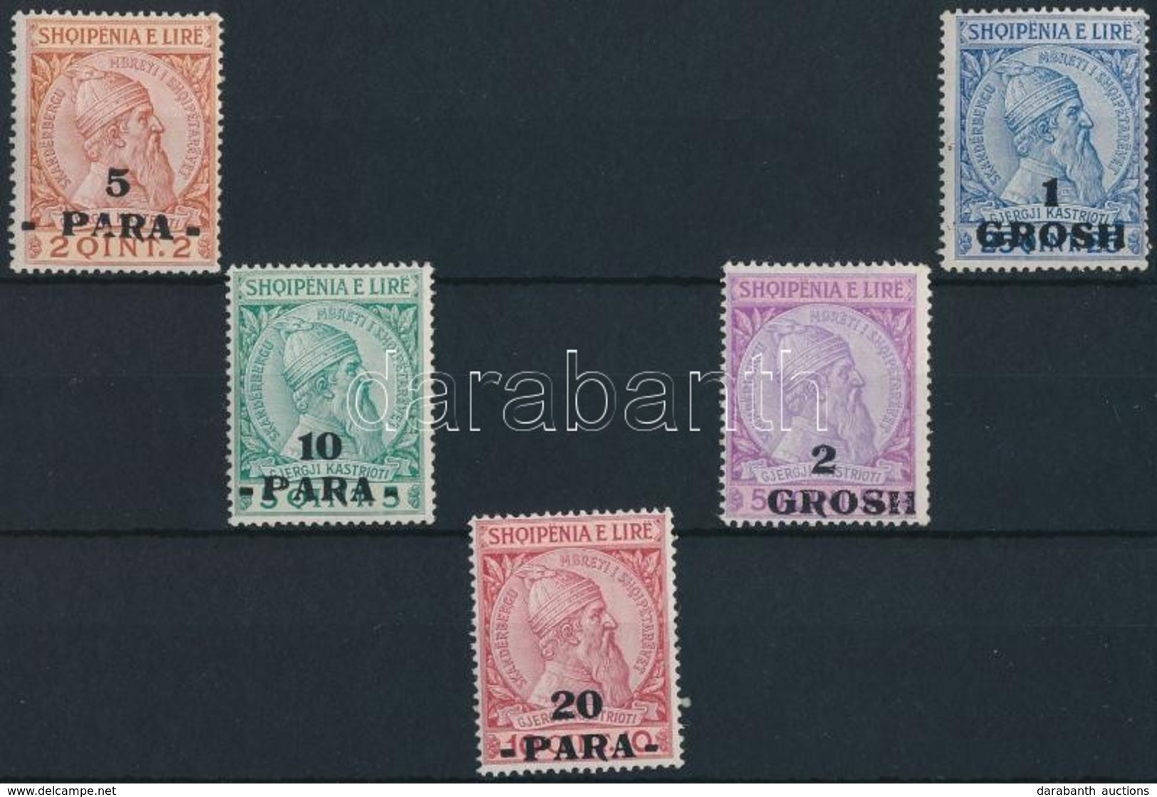 ** 1914 Forgalmi Sor Mi 41-46 - Other & Unclassified