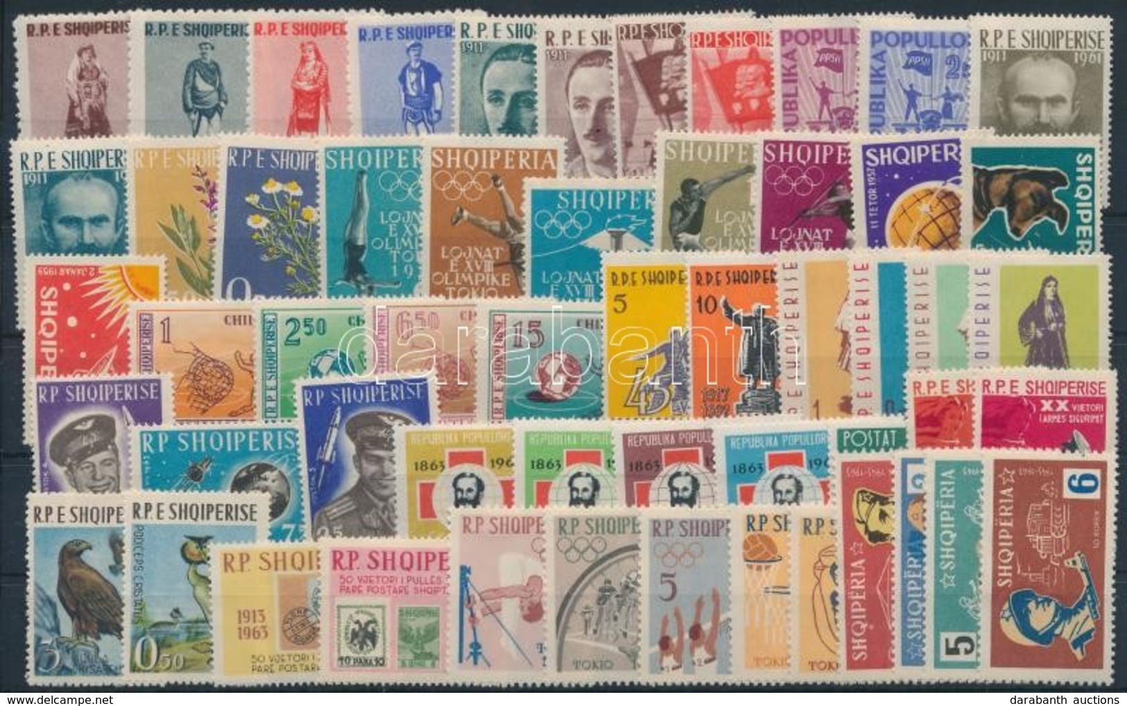 * 1961-1963 16 Klf Sor + 5 Klf önálló érték - Andere & Zonder Classificatie