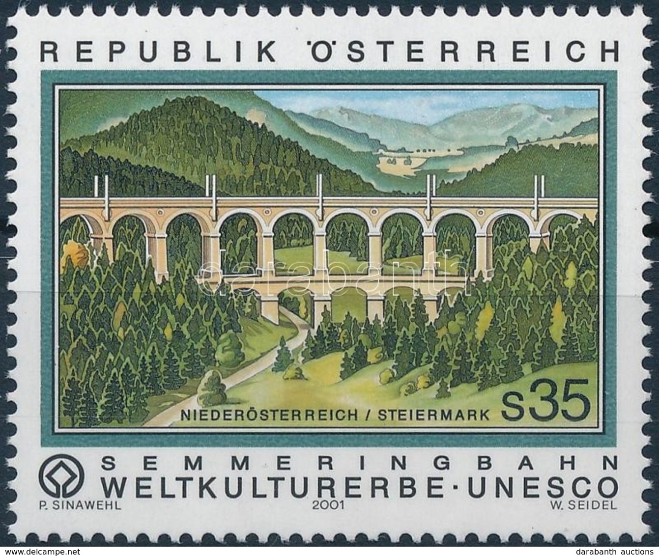 ** 2001 UNESCO Bélyeg,
UNESCO  Stamp
Mi 2348 - Other & Unclassified