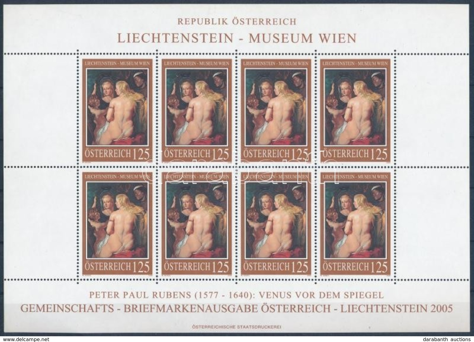 ** 2005 Lichtenstein Múzeum Kisív Mi 2519 - Other & Unclassified