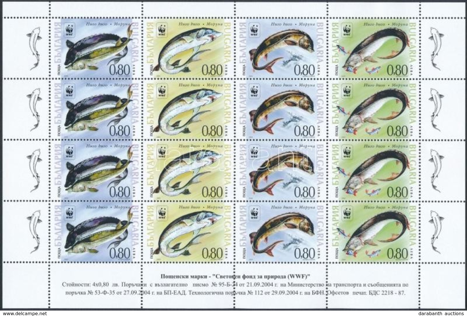 ** 2004 WWF: Halak Kisív Mi 4678-4681 - Andere & Zonder Classificatie